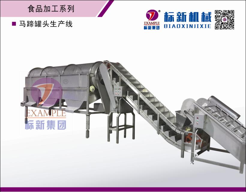 马蹄罐头生产线